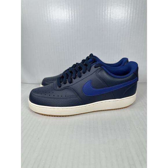 Size 10.5 Nike Court Vision LO Mens Shoes Trainers CD5463-400 Navy Blue NEW main image 5